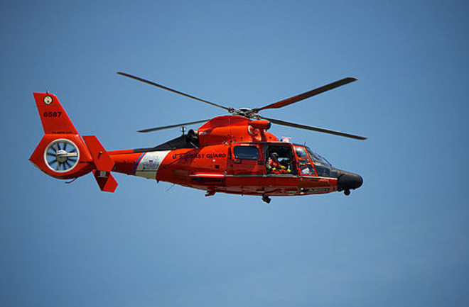 512px-US Coast Guard Helicopter in flight