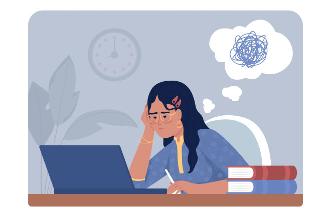 Illustration of ADHD