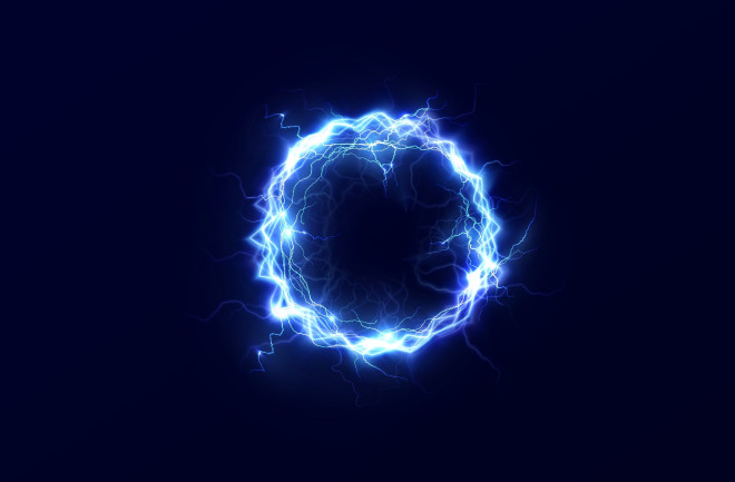 Powerful ball lightning