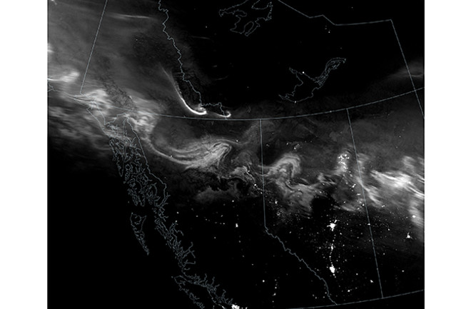 Auroras Over Canada