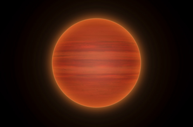Brown dwarf star