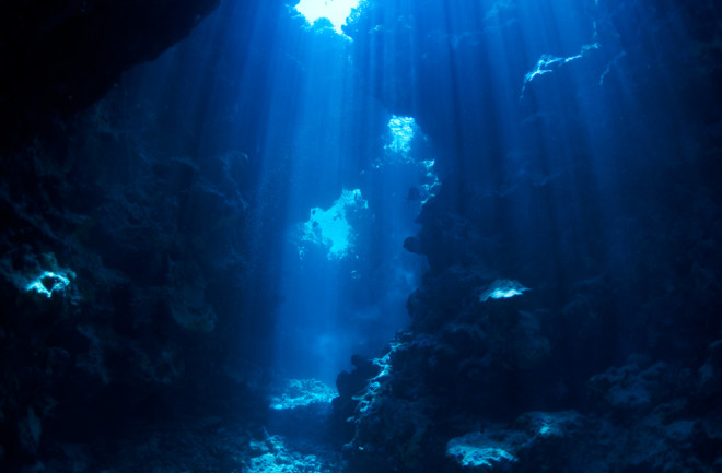 Ocean trench