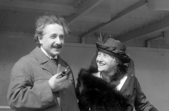 einstein and Elsa