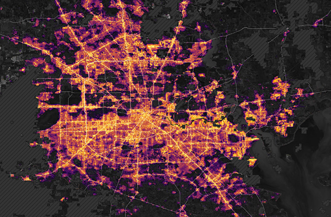 Derecho-Darkened Houston