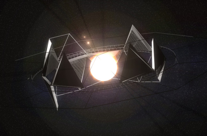 Hypothetical megastructure on Tabby's Star
