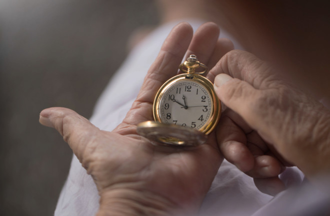 lifespan longevity age time clock - shutterstock