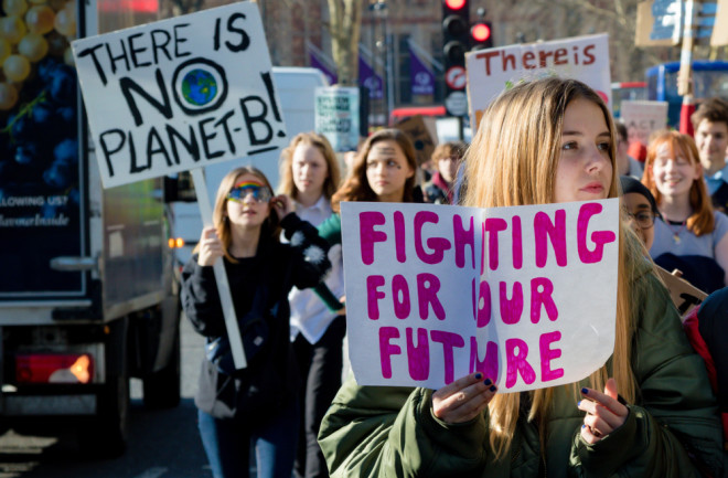 climate change protestors 