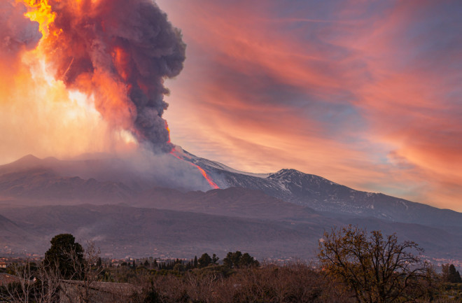 Erupting Volcano