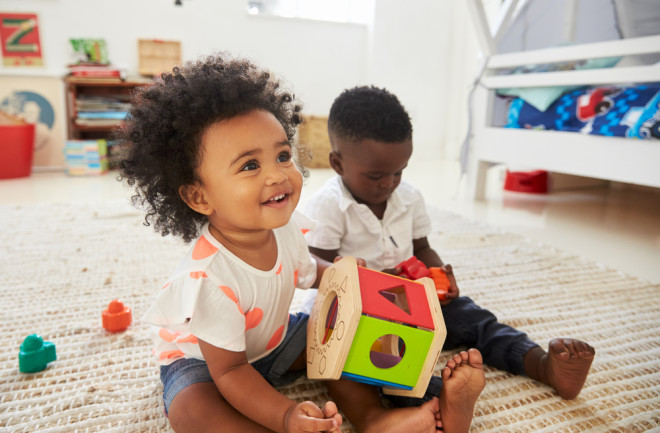 children educational toys learning - shutterstock