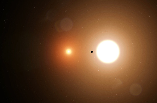 NASA stars and nearby planet 